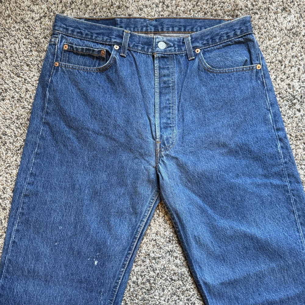 Vintage Levis 501xx Men's Size 36x33 Fit 32x28.5 Made In USA - Picture 2 of 13